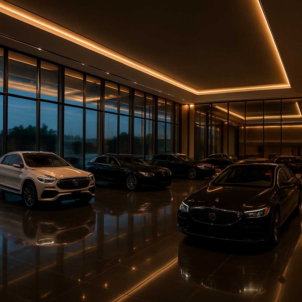 Swiss Motorsports showroom